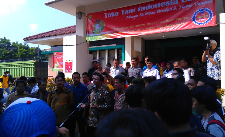Pemerintah Luncurkan Toko Tani Indonesia