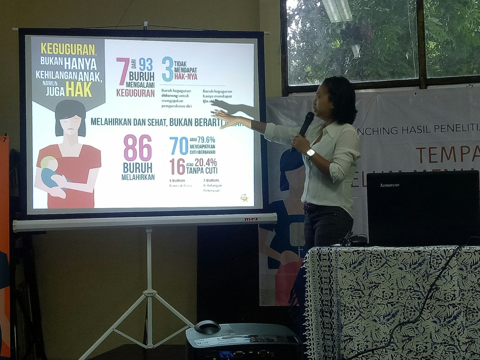 Buruh Garmen di KBN Cakung Takut Hamil