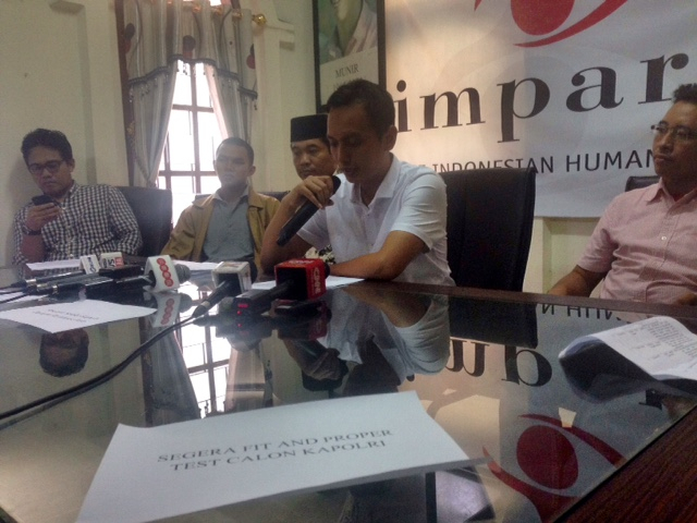 Koalisi Masyarakat Sipil Desak DPR Segera Uji Tito
