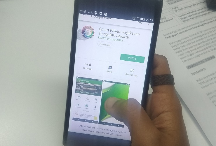  Ini Penyebab Komnas HAM Desak  Kejati Cabut Aplikasi Smart Pakem