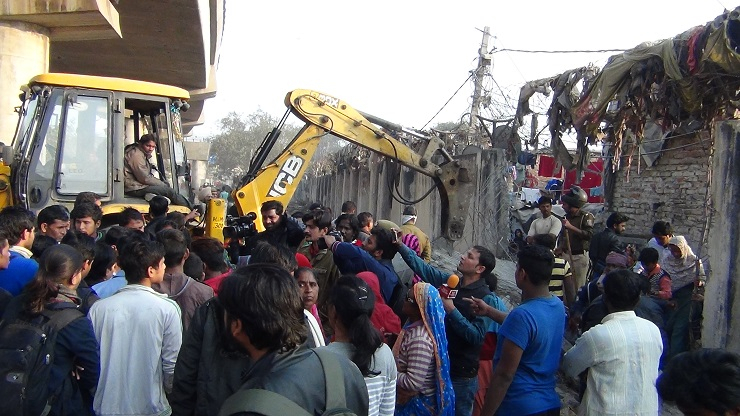 Komunitas Seniman Ternama Tolak Penggusuran di New Delhi