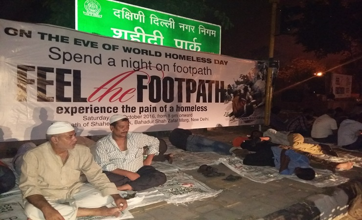 Empathy as compassion, drawing attention to India’s homeless through unusual means 
