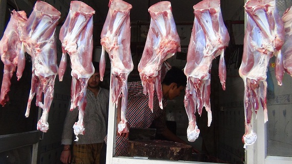 Kashmiri Muslims Protest Beef Ban