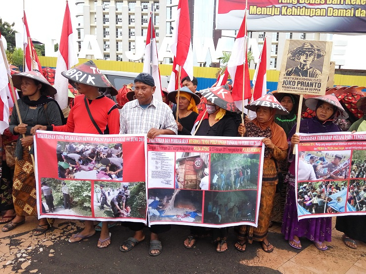 Berharap Kasus Di-SP3, Petani Penolak Semen Rembang Cabut Gugatan Praperadilan