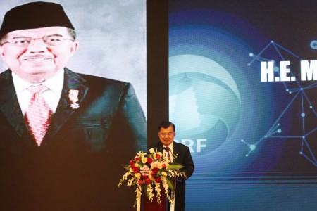 JK Dukung Pertemuan Jokowi -  Prabowo