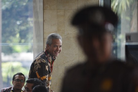Diperiksa KPK, Ganjar Sebut Tak Ada Masalah di Proyek e-KTP