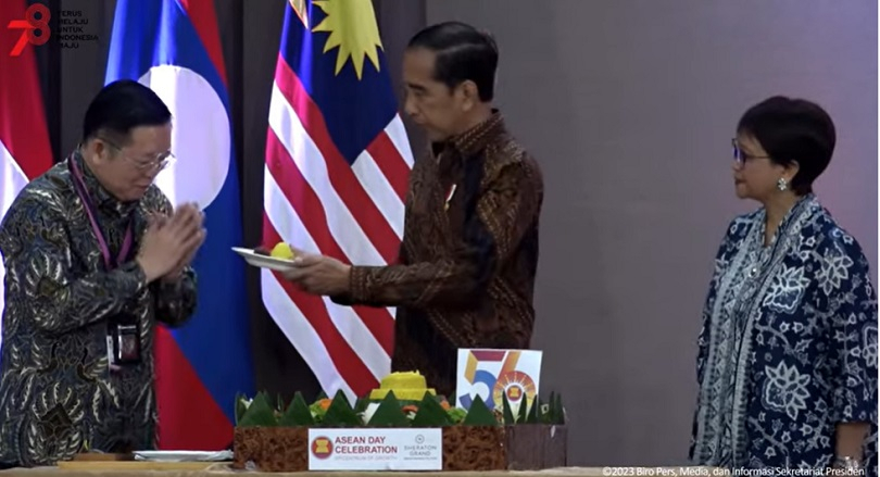 HUT ASEAN, Jokowi: Kawasan Damai dan Sejahtera