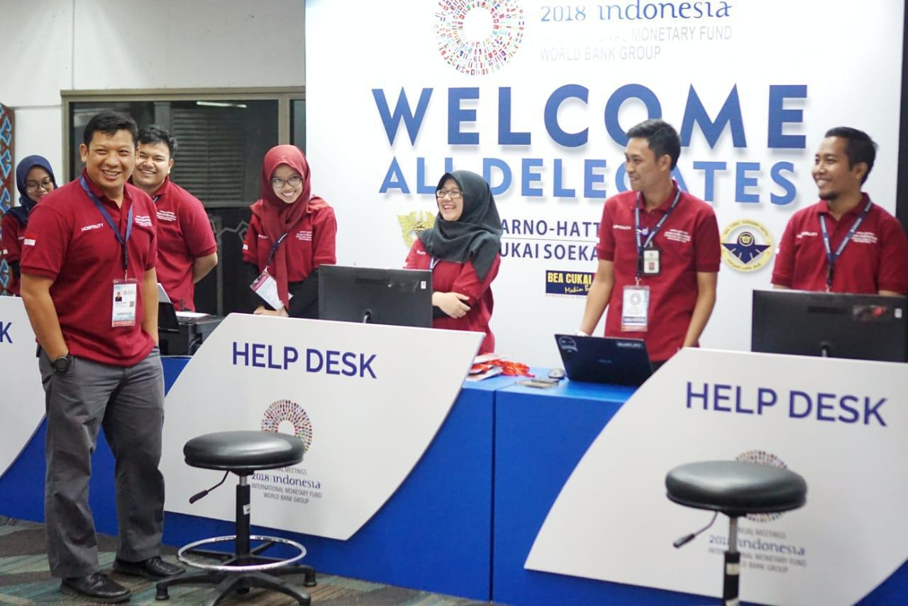 [Advertorial] Help Desk Bea Cukai Soekarno Hatta di IMF – WB Group Annual Meeting