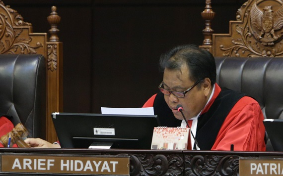 Ketua MK Minta Presiden Segera Teken UU Pilkada