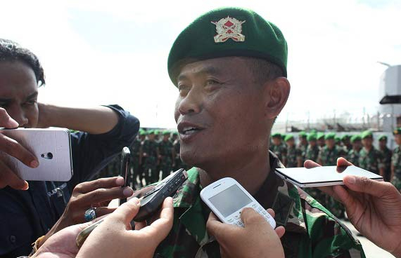 Satgas Perbatasan Nunukan Berganti