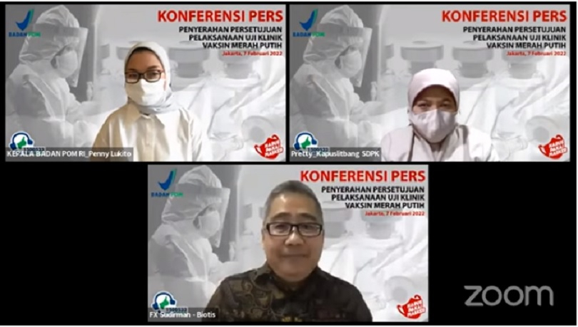 BPOM Izinkan Uji Klinik Manusia di Vaksin Merah Putih Unair