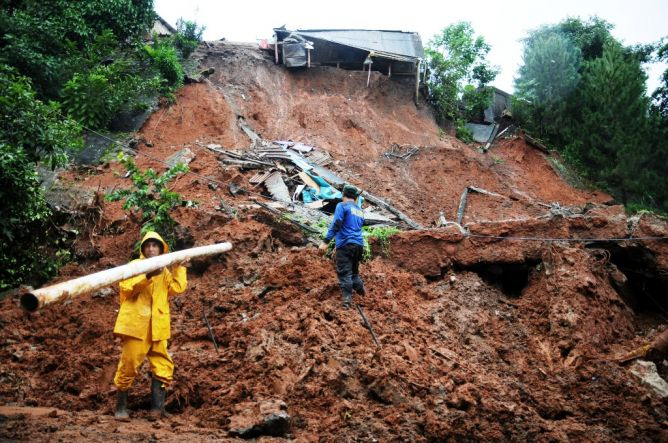 Banjir dan Longsor, BPBD Pangandaran Belum Punya Sistem Peringatan Dini 