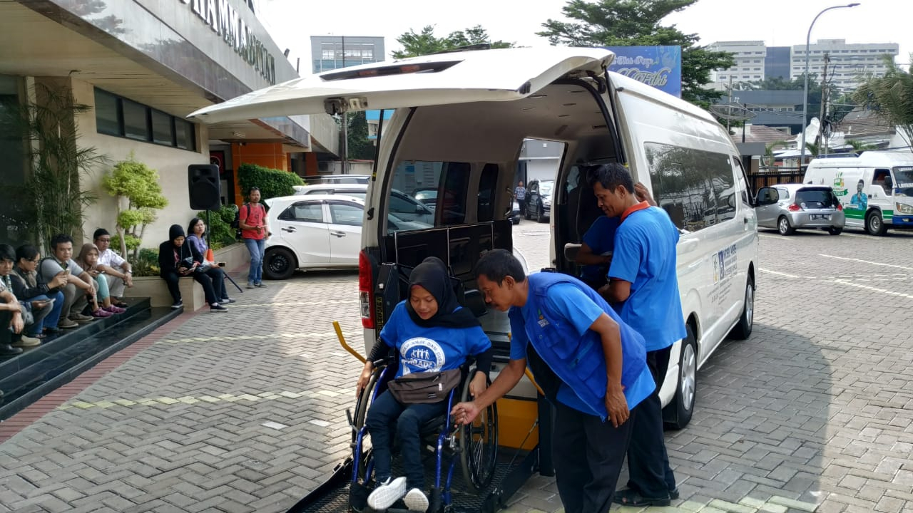 MRAD Fasilitasi Disabilitas Mudik Idul Fitri