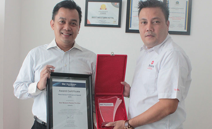 Advertorial: Best Western Premier The Hive Raih “The Most Active Publication Award 2016”