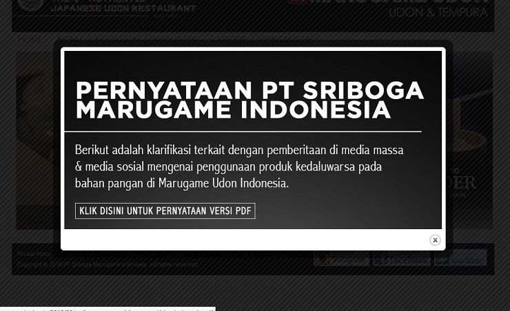 Labfor Polri Teliti Bahan Pangan Marugame Udon