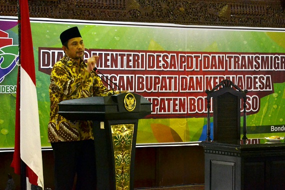 Menteri Desa Ingatkan Kades Kelola Dana Desa Secara Tepat