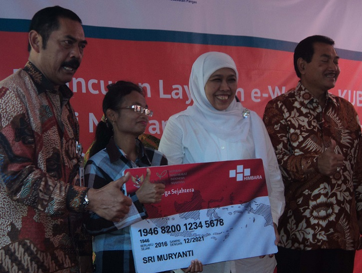Mensos Resmikan e-Warong di Solo