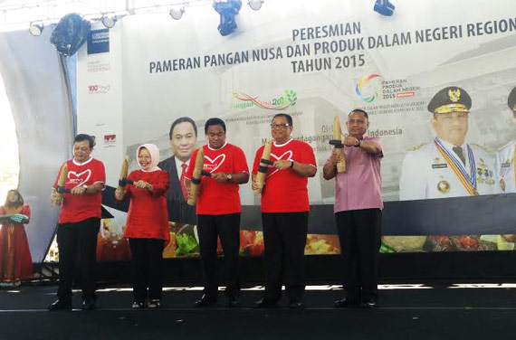 134 UKM Pamerkan Pangan Nusantara di Gorontalo
