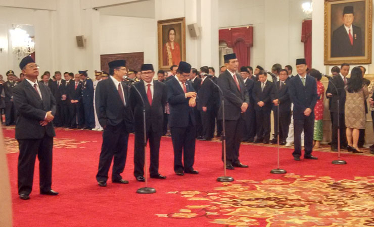 Baru Tadi Malam Jokowi Pilih Nama Menteri