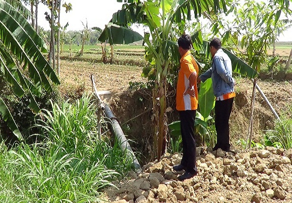 Kekeringan, Petani Diduga Rusak Pipa PDAM