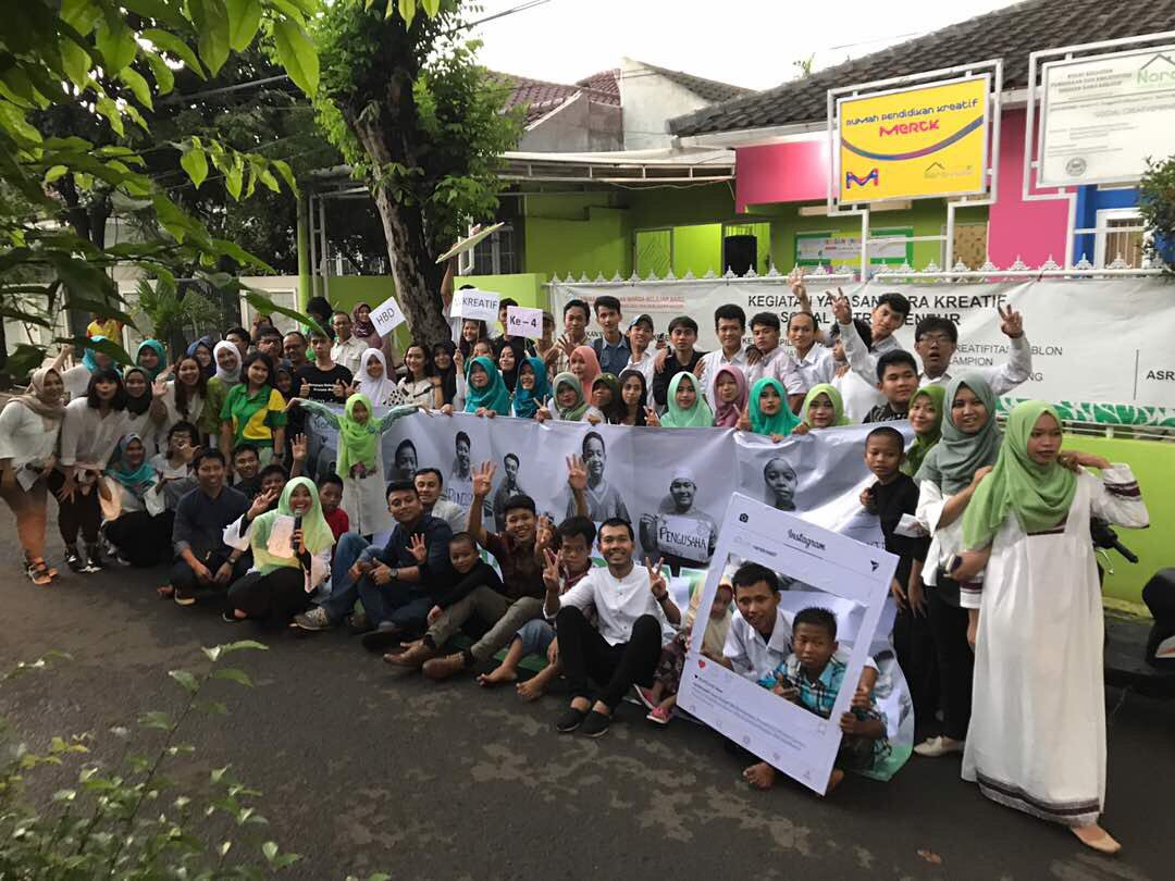Nara Kreatif:  Ikhtiar  Memenuhi Hak Pendidikan Kepada Anak Kurang Beruntung Lewat Sampah