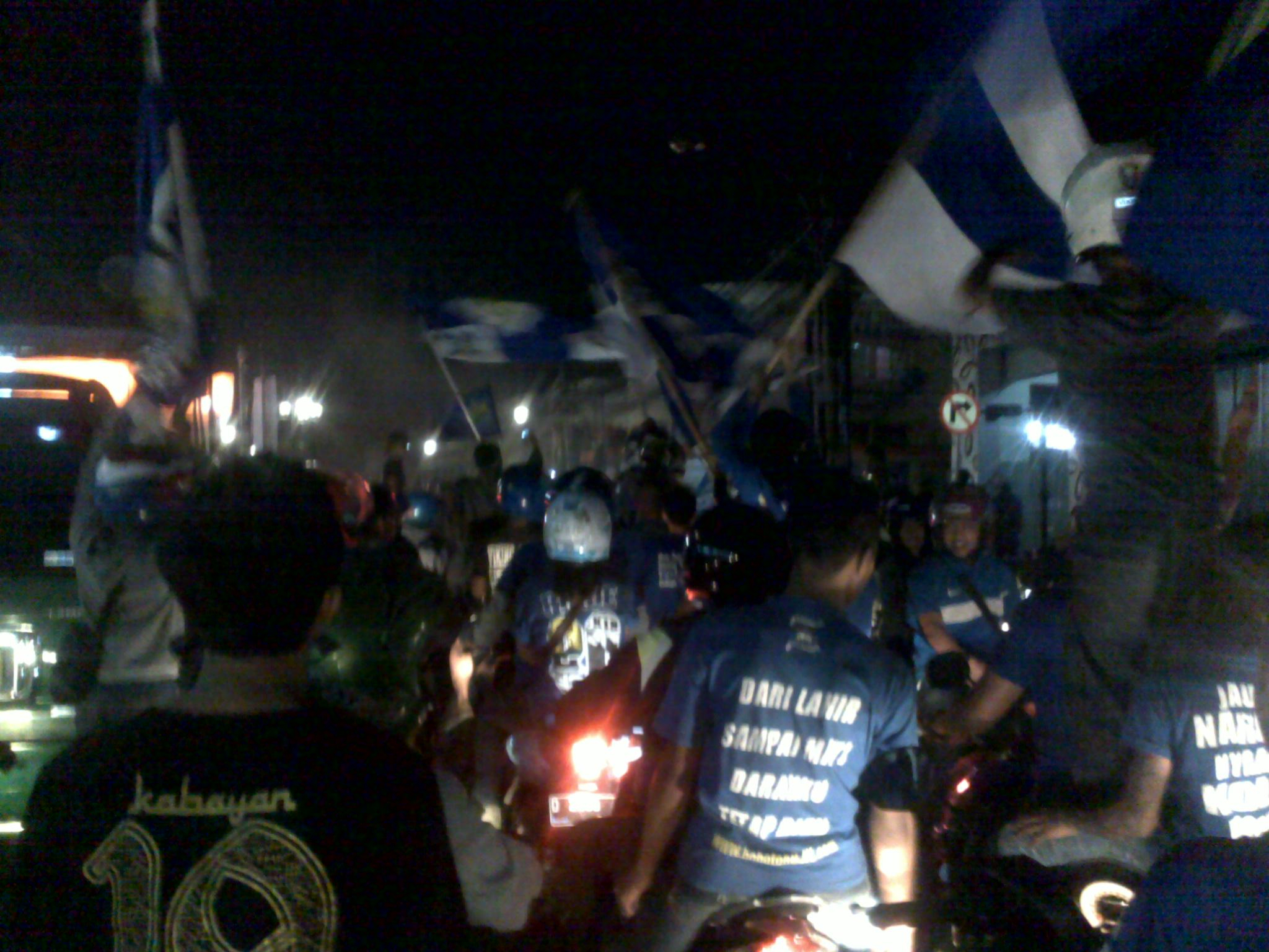 Final Piala Presiden: Bobotoh Persib Nobar di Pusat Kota Bandung