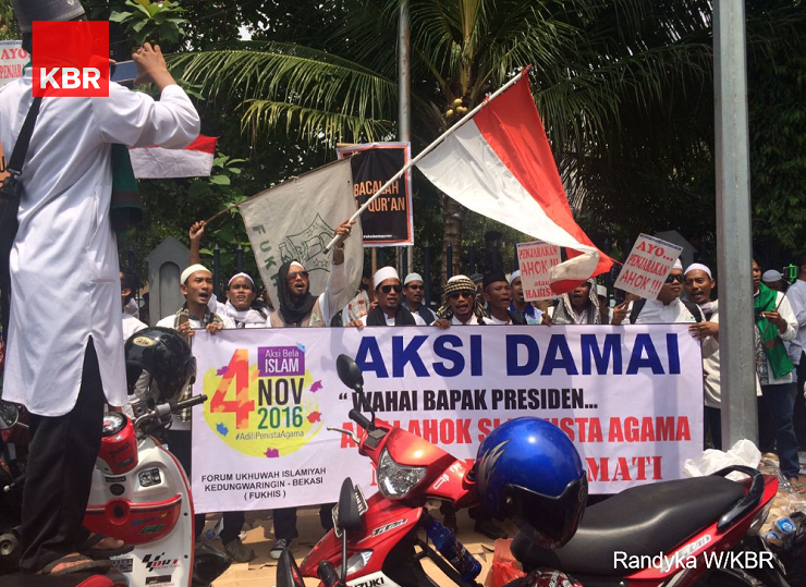 Temui Pendemo 4 November, Menteri Agama Minta Proses Hukum Tak Terpengaruh Aksi