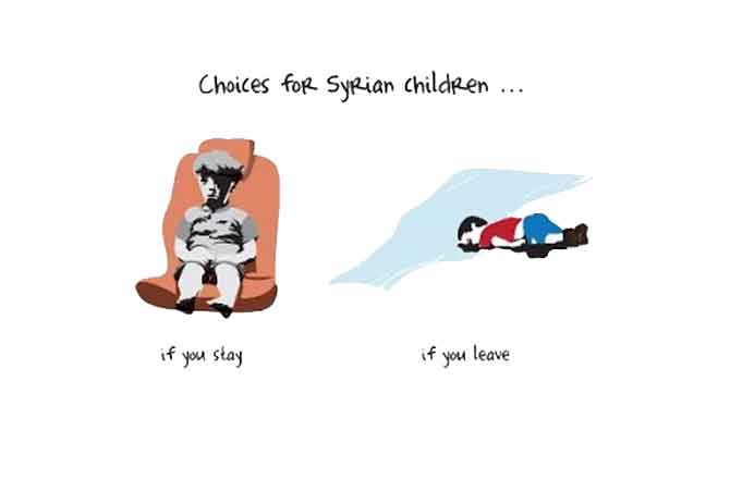 Omran Daqneesh, Potret Korban Perang Suriah