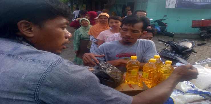 Operasi Pasar di Jombang, 350 Paket Gula Pasir Ludes