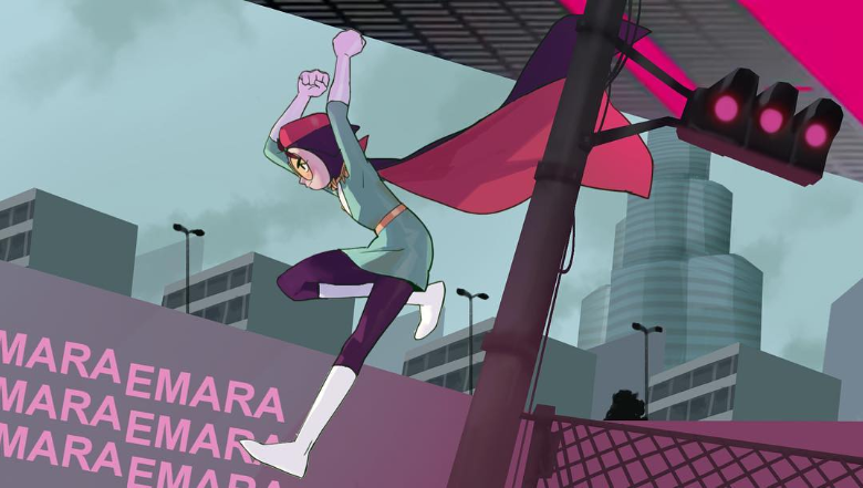 Emara, Tokoh Kartun Wanita Superhero Pertama Asal UEA