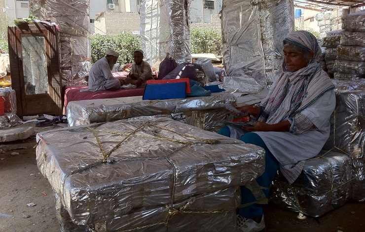 Innovative recycling in Pakistan, creating shelters, furniture for those in need
