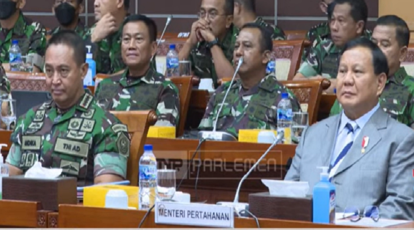 Raker Komisi I DPR, Andika dan Dudung Hadir Bersama 