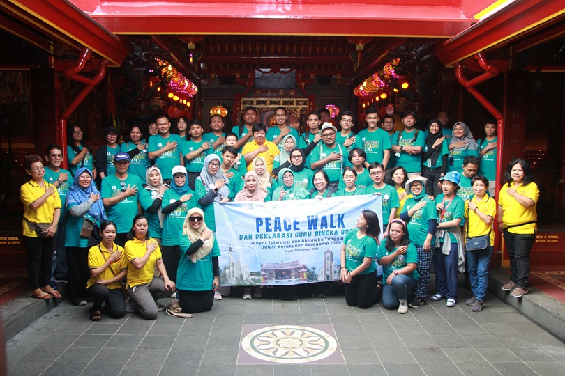 Peace Walk Bogor, Menggugah Guru-Guru yang Gelisah soal Keberagaman