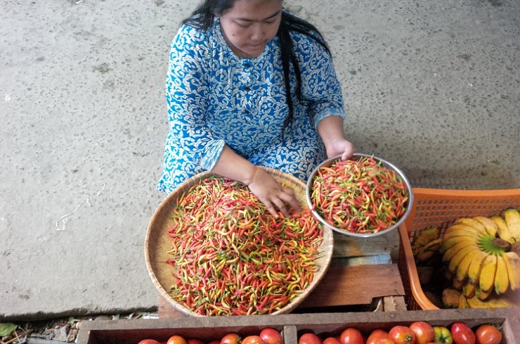 Naik Lagi, Harga Cabai di Perbatasan Nunukan Tembus Rp130 Ribu per Kg