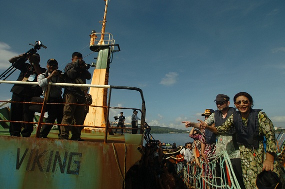 Satgas 115 Tangkap 4 Kapal Ilegal di Natuna