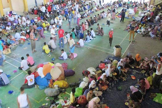 Urus Pemulangan Pengungsi Bangladesh, Menkum HAM Terbang ke Medan