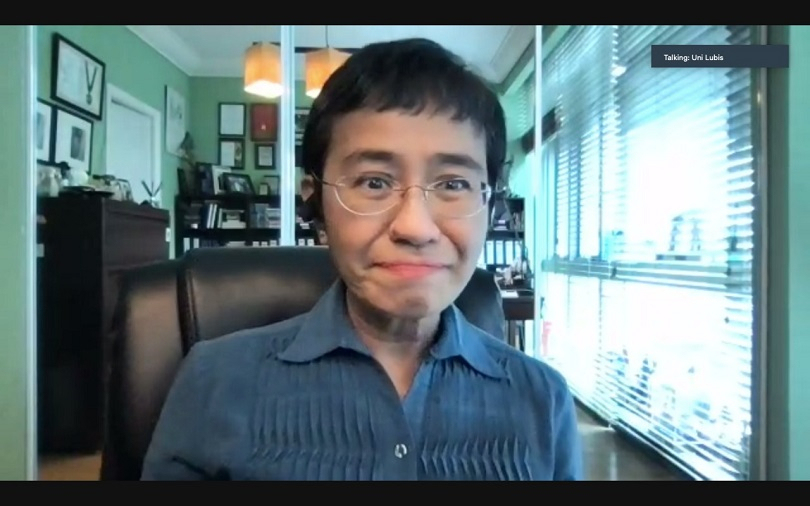 Maria Ressa, Peraih Nobel Perdamaian 2021: “Saya Bukan Tanpa Rasa Takut…”