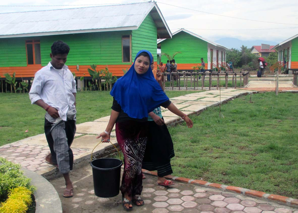 Pasangan Rohingnya di Aceh Utara Resmi Menikah