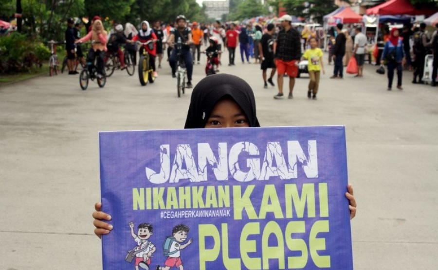Jokowi Serukan Cegah Perkawinan Anak