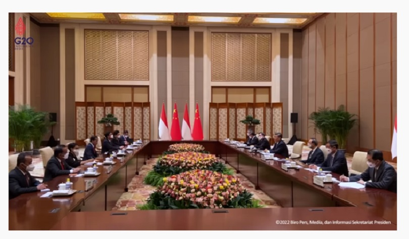 Bertemu Xi Jinping, Jokowi: RRT Mitra Strategis Indonesia 