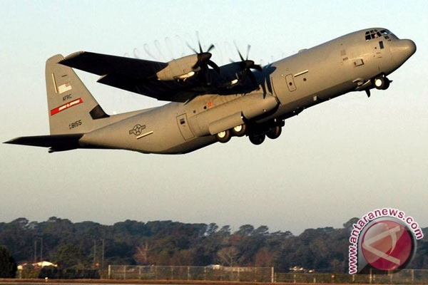 Pesawat Hercules Jatuh di Medan
