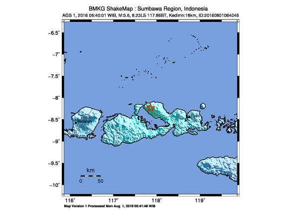 Gempa Dompu NTB Rusak 600-an Rumah