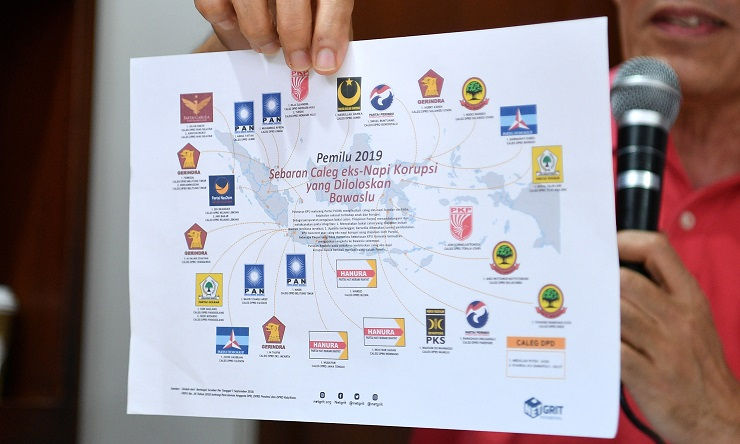 Bawaslu Sarankan KPU Umumkan Caleg Eks Koruptor Di TPS