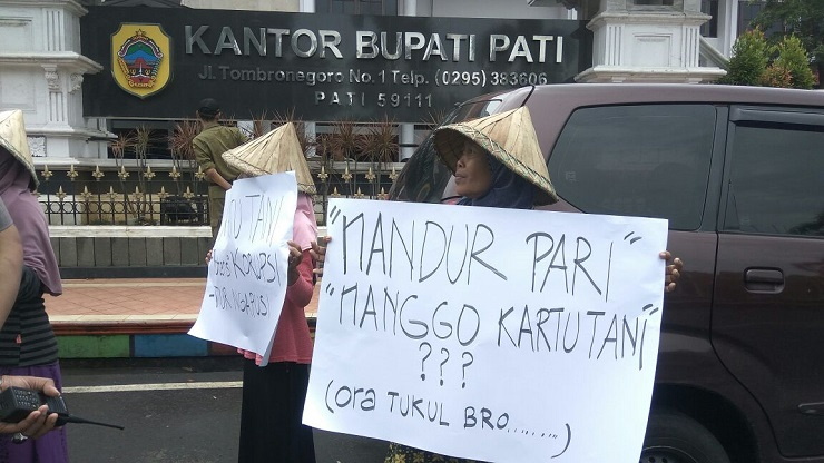 Sebab Petani Pati Tolak Pemberlakuan Kartu Tani