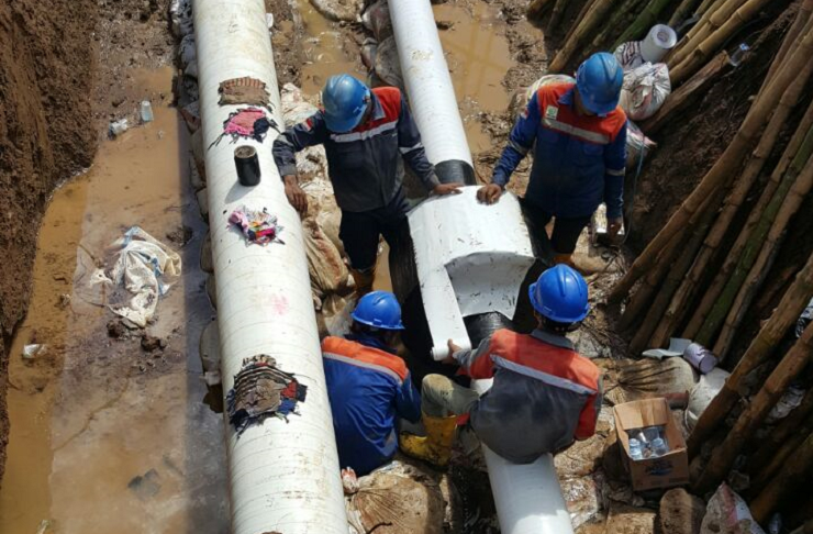 Perbaikan Pipa Bocor Pertamina Cilacap Selesai