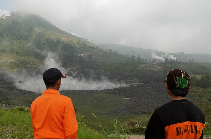 PVMBG Pasang CCTV Pantau Kawah Sileri