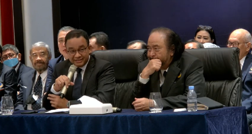 Pemilu 2024, Nasdem Deklarasikan Anies Calon Presiden