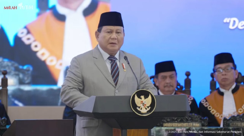 Bicara Negara Gagal, Prabowo Singgung Keadilan Hukum
