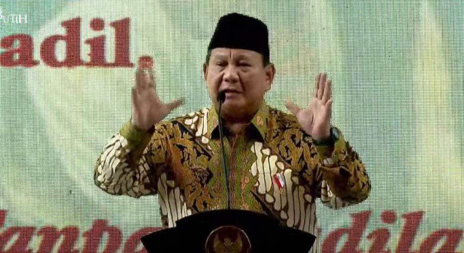 Bertekad Ciptakan Pemerintahan Bersih, Presiden Prabowo Akui Dirinya Diejek