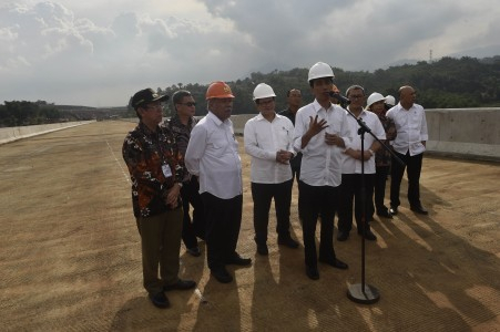 Presiden Resmikan 2 Proyek Infrastruktur di Jatim
